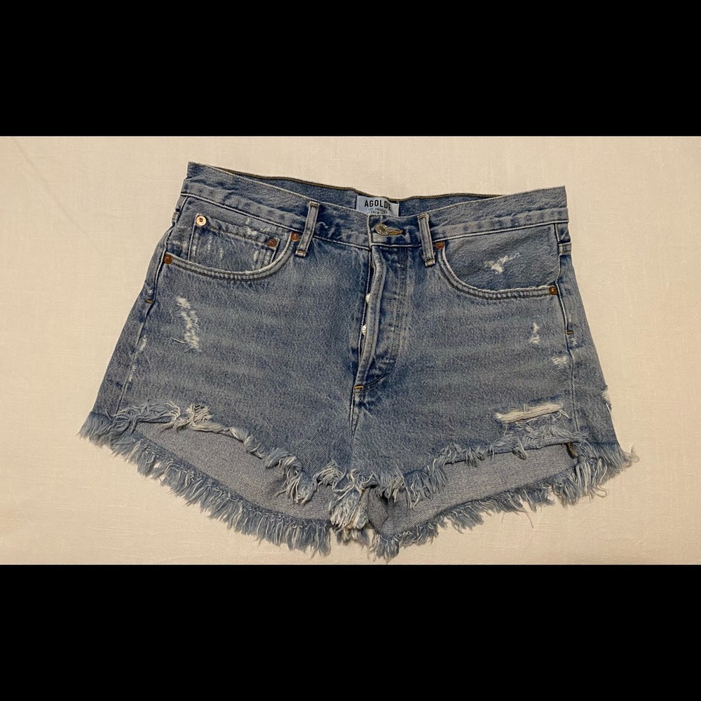 Agolde Parker Cutoff Shorts